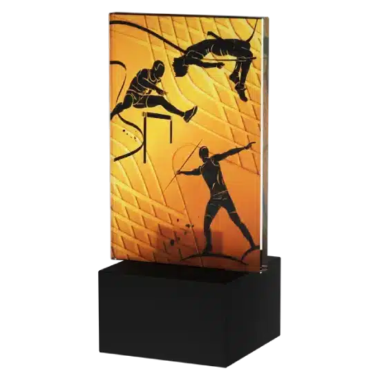Trophée en Verre Athlètes AG1-12/ATH Trophée en Verre Athlètes AG1-12/ATH