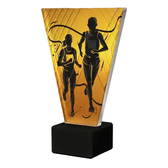 Trophée en verre Coureurs VL/1/RUN Trophée en verre Coureurs VL/1/RUN