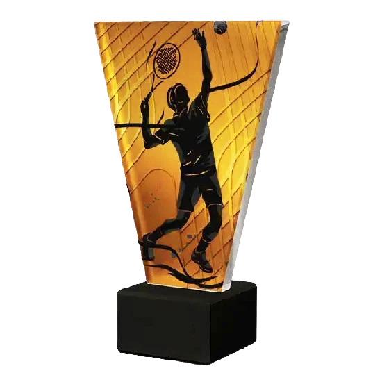Trophée en verre Tennis VL/1/TEN2 Trophée en verre Tennis VL/1/TEN2