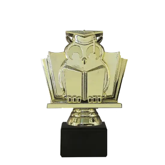 Trophée en plastique Éducation S7B358/G Trophée en plastique Éducation S7B358/G