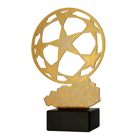 Trophée en métal Chaussure de Football MLV-SOC2 Trophée en métal Chaussure de Football MLV-SOC2