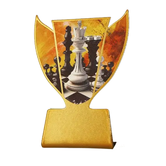 Trophée en métal Échecs SL-CHE Trophée en métal Échecs SL-CHE