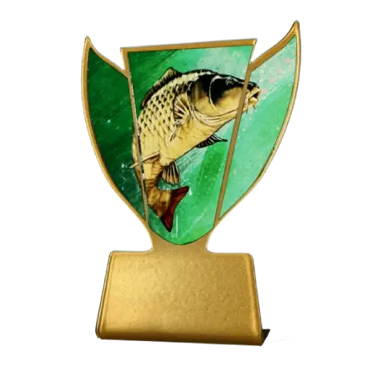 Trophée en métal Carpe SL-FIS Trophée en métal Carpe SL-FIS