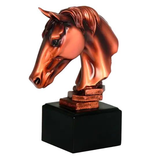 Trophée en résine Tête de Cheval RFST2060 Trophée en résine Tête de Cheval RFST2060