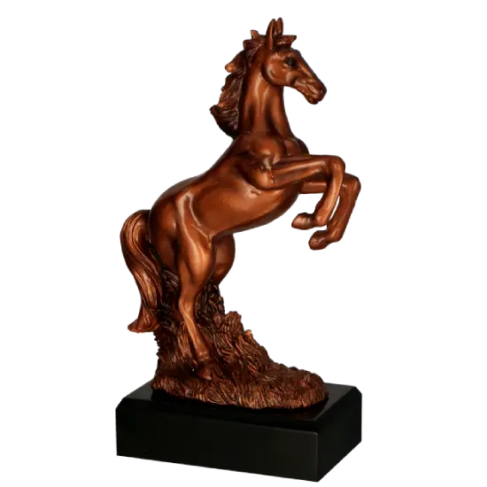 Trophée en résine Cheval RFST3051 Trophée en résine Cheval RFST3051