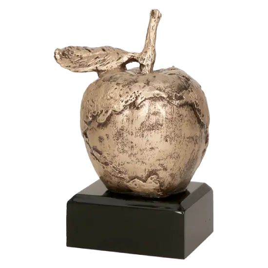Trophée en résine Pomme d’Or RTY1105 Trophée en résine Pomme d'Or RTY1105