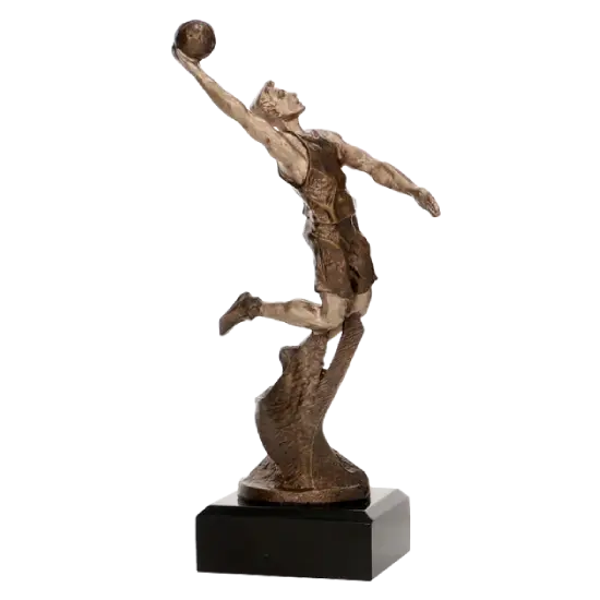 Trophée en résine Basketteur en action RTY1203 Trophée en résine Basketteur en action RTY1203