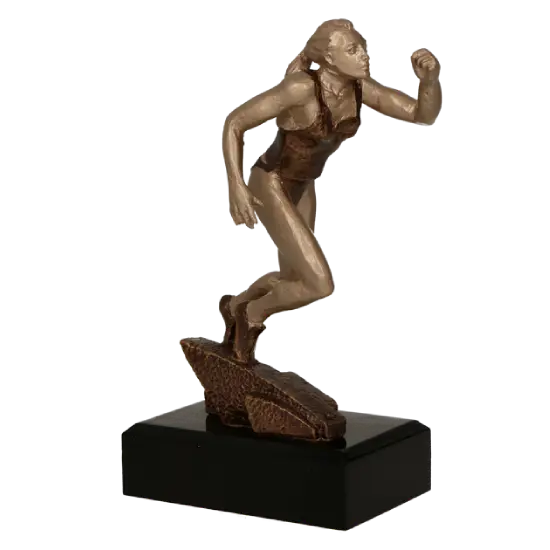 Trophée en résine Coureuse RTY3766 Trophée en résine Coureuse RTY3766