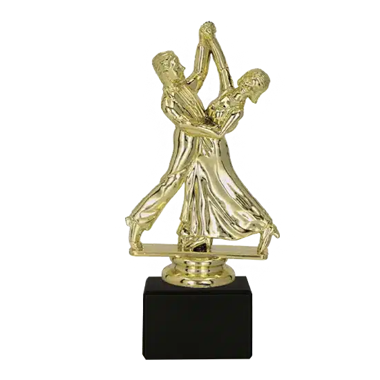 Trophée en plastique Danse S7F06/G Trophée en plastique Danse S7F06/G