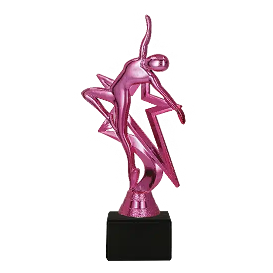 Trophée en plastique Danseuse Rose S7F272/PI Trophée en plastique Danseuse Rose S7F272/PI