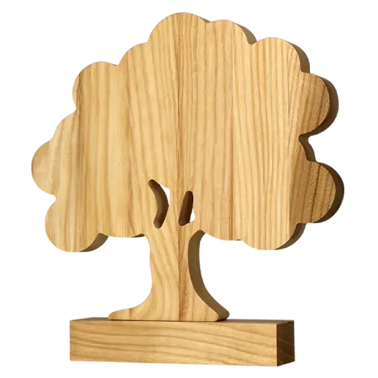 Trophée en bois WT002 Trophée en bois WT002