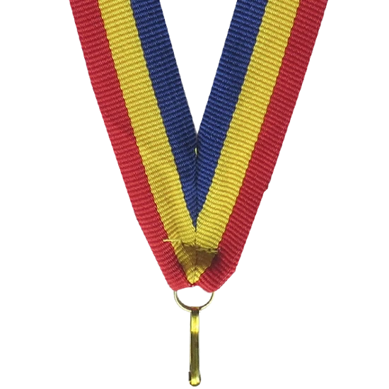 Ruban pour médaille V8-BL/Y/RD Ruban pour médaille V8-BL/Y/RD