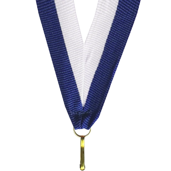 Ruban pour médaille V2-W/BL Ruban pour médaille V2-W/BL