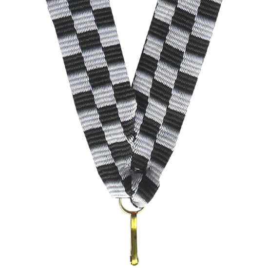 Ruban pour médaille V8-BK/W/BK Ruban pour médaille V8-BK/W/BK