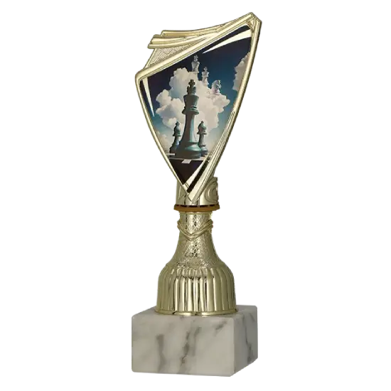 Coupe avec Pièces d’Échecs 9297/CHE Coupe avec Pièces d’Échecs 9297/CHE